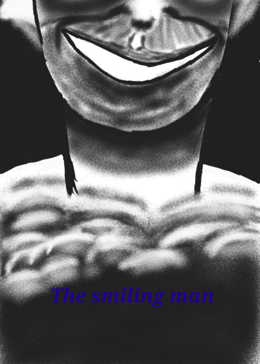 The smiling man