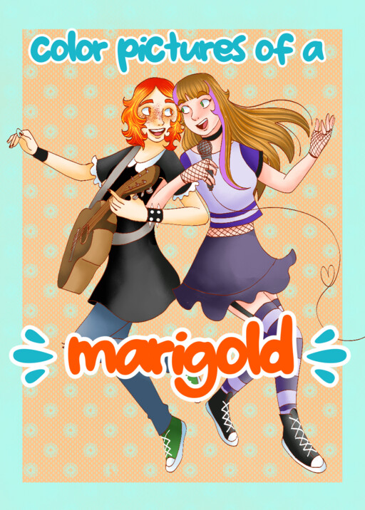 Color Pictures of a Marigold