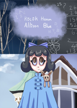 Küçük Hanım Allison Blue